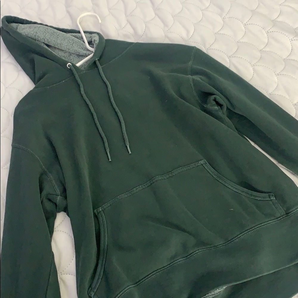 Olive green hoodie